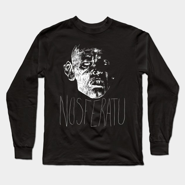 Nosferatu Long Sleeve T-Shirt by fakebandshirts